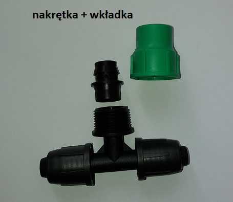 wkładka + nakrętka