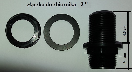 wymiary złaczki do zbiornika 2''