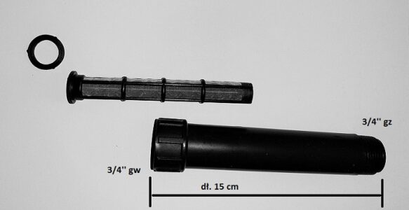 filtr wodny liniowy gwint 3/4'' gw-gz