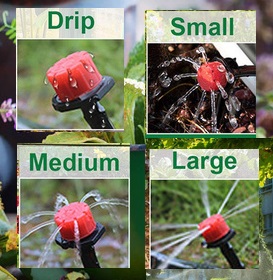 mikrozraszacze liniowe do nawadniania