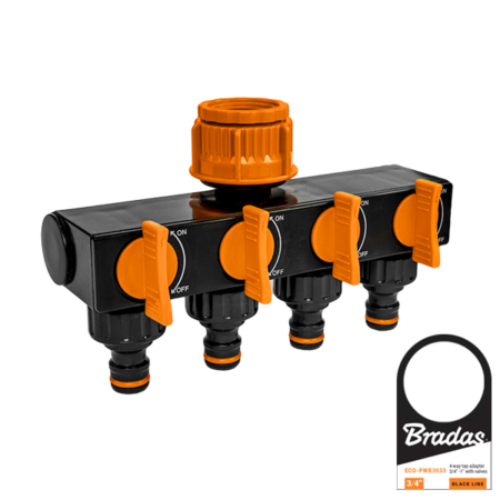 rozdzielacz czterodrożny na kran