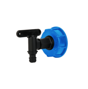 złączka IBC do zbiornika [MAUZER] +kranik 3/4'' szybkozł.